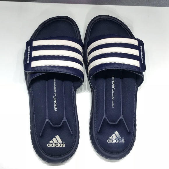 adidas fitfoam superstar slides